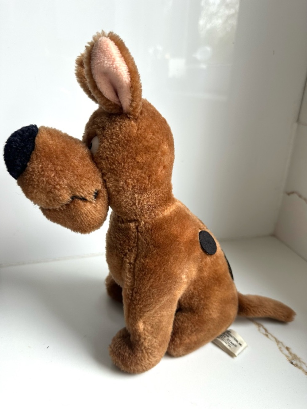 Vintage 1991 Scooby Doo Plush Mighty Star Hanna Barbera Stuffed Animal